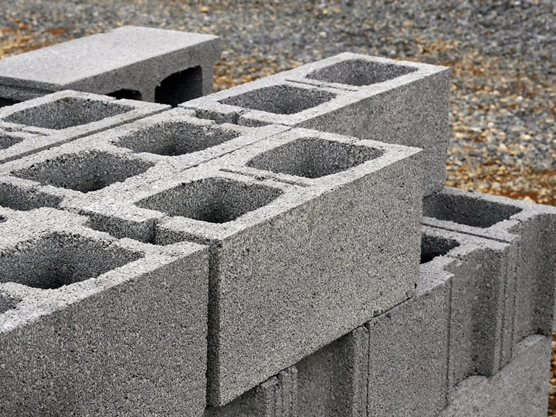 Пустотелые бетонные блоки цена